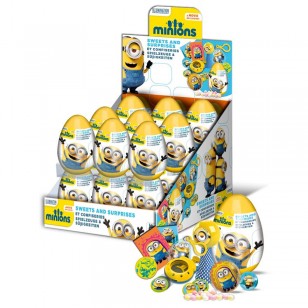 Minions AND NEW Surprises Nouvelles Sweets Eggs  PACK OF 18 BON BON BUDDIES 
